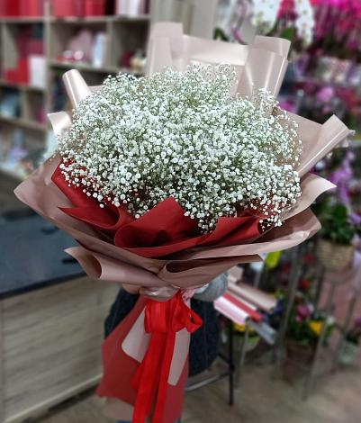 Букет цветов из: Гипсофила в Гривенской