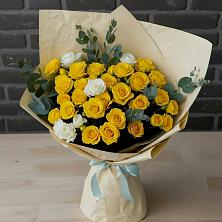 Букет цветов из:  Розы в Гривенской