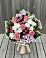 Букет цветов из: Альстромерии, Гвоздики, Розы и Хризантемы в Гривенской