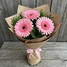 Букет цветов из:  Герберы в Гривенской