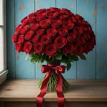 Букет Красные розы Блэк Меджик в Гривенской