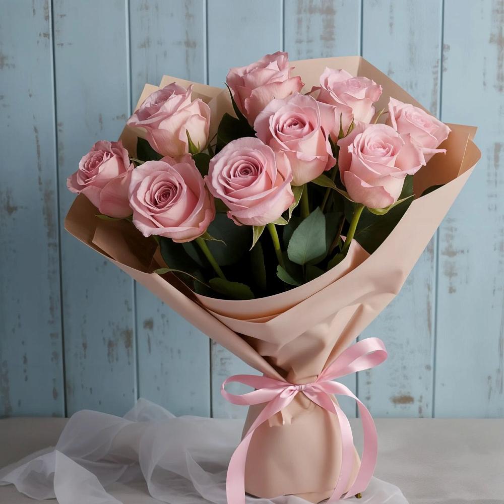 Букет цветов из: Розы в Гривенской