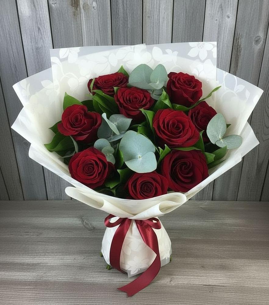 Букет цветов из: Розы в Гривенской