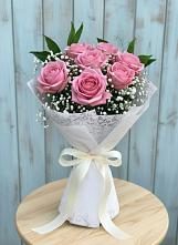 Букет цветов из:  Розы в Гривенской