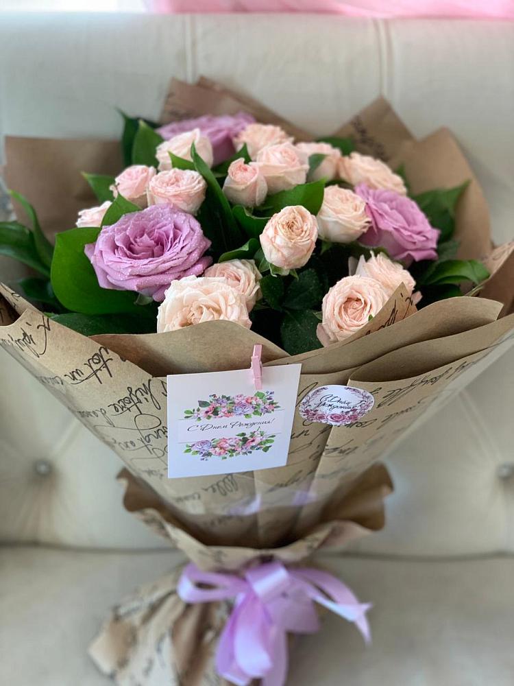 Букет цветов из: Розы в Гривенской