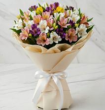 Букет цветов из:  Альстромерии в Гривенской