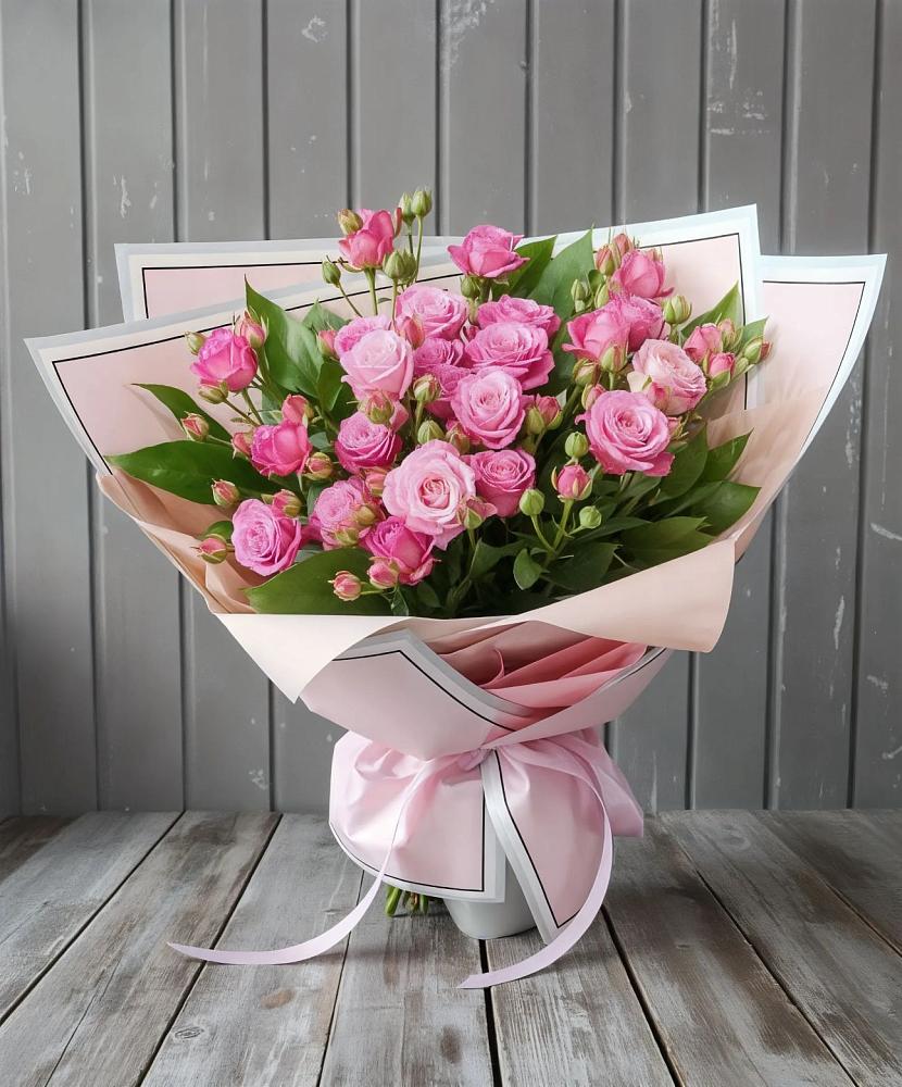 Букет Розовый кустик в Гривенской