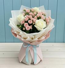 Букет цветов из:  Розы в Гривенской