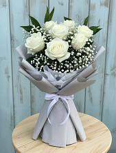 Букет цветов из:  Розы в Гривенской
