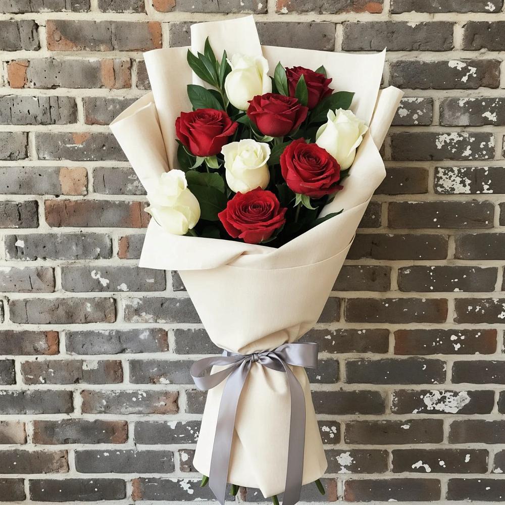 Букет цветов из: Розы в Гривенской