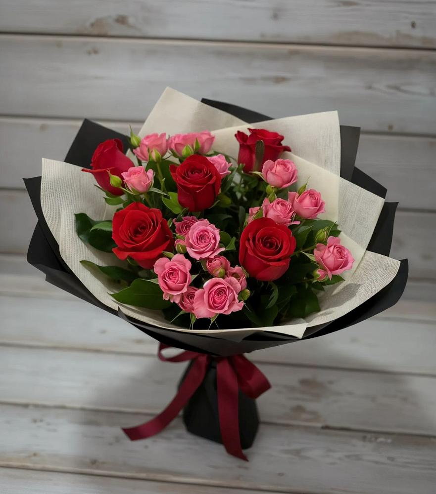 Букет цветов из: Розы в Гривенской