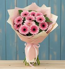 Букет цветов из:  Герберы в Гривенской