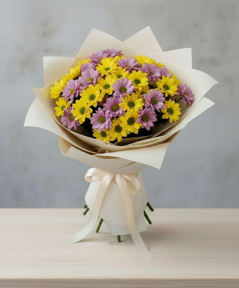Букет цветов из: Хризантемы в Гривенской