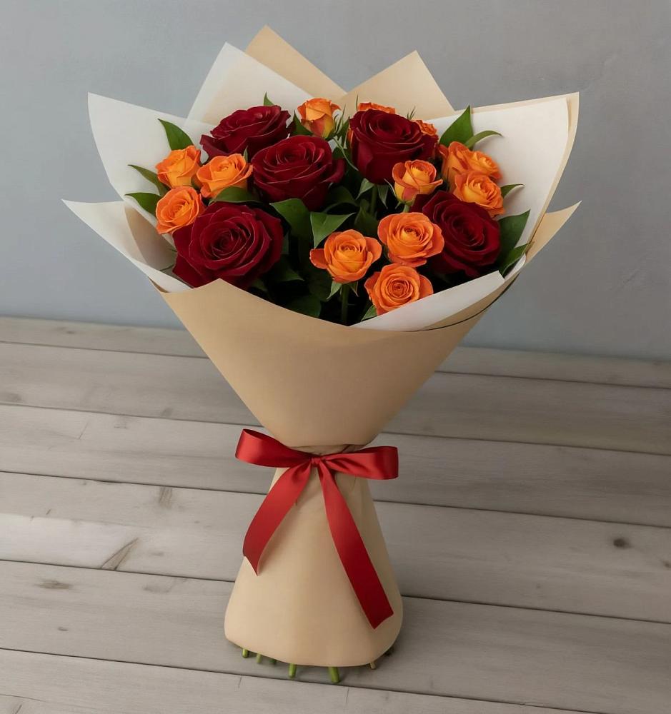 Букет Любовь и восторг в Гривенской