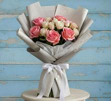 Букет цветов из:  Розы в Гривенской