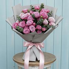 Букет цветов из:  Розы в Гривенской