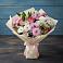 Букет цветов из: Хризантемы, Альстромерии и Розы в Гривенской